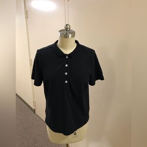Gretchen Scott Black Polo Shirt